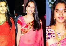 பட்டனை கழட்டி விட்டு போஸ் கொடுத்துள்ள 42 வயது நடிகை !