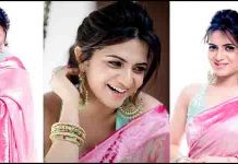 கூந்தலை முன்ன விட்டு முன்னழகை மறைத்த டிடி…!DD Latest Glamour Photo…!