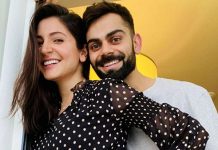 முதன்முறையாக தங்களது குழந்தையின் புகைப்படத்தை வெளியிட்ட நடிகை அனுஷ்கா-விராட் கோலி!!