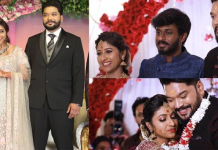 நடிகர் எம்.எஸ்.பாஸ்கர் மகள் திருமணம் – நடிகர், நடிகைகள் நேரில் வாழ்த்து!!