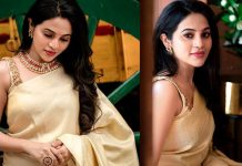 குட்டியான ட்ரஸ்ஸில் Glamour காட்டும் பவானி ஸ்ரீ..!