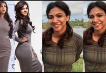 பால்கனியில் கிளாமர் போஸ் – கிக் ஏற்றும் மடோனா செபஸ்டின்..!