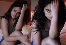 செல்ஃபி வீடியோவில் முன்னால் குனிந்து கொண்டு கிளாமர் ஆட்டம் போட்ட அட்டக்கத்தி நடிகை..!