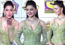 உலக லெவல் கவர்ச்சி காட்டிய ஊர்வசி ராவ்டேலா ! வாயை பிளந்த ரசிகர்கள்..!