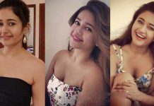 குட்டி டிரவுசர், குட்டி டாப்ஸ் அணிந்து இளசுகளை புலம்பவிட்ட பூனம் பாஜ்வா !