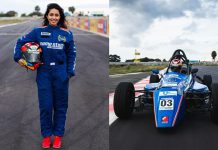 அஜித் போல கார் ரேஸில் கலக்கும் நடிகை நிவேதா பெத்துராஜ்.. வியப்பில் ரசிகர்கள்!!