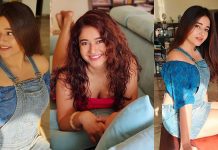 ருத்ராட்சை, தாமரை பூ, மாலை என சோஃபாவில் அமர்ந்து கிளாமர் போஸ் கொடுத்து சொக்க வைத்த பூனம் பாஜ்வா..!