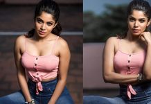 வேறெங்கயும் பாக்காதீங்க என்னை பாருங்க… டேபிள் மேல் ஏறி டைட்டான கவர்ச்சி காட்டி ரசிகர்களை உசுப்பேத்தும் திவ்யபாரதி..!