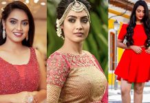 இறுக்கமான T-Shirt -ல் மேக்கப் இல்லாமல் போஸ் கொடுத்த பவித்ரா ஜனனி!!