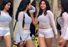 இவ கட்டுடலு ஒரு கல்லூரி தான்… ஜான்வி கபூர் வெளியிட்ட லேட்டஸ்ட் ஹாட் புகைப்படங்கள்!!