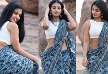 கவர்ச்சி உடை அணிந்து தொடையழகை காட்டி ரசிகர்களை சிதறிவிட்ட அனன்யா நாகல்லா!!