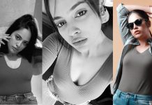 இடுப்பை காட்டி ஹாட் போஸ் கொடுத்து ரசிகர்களை கவர்ந்த நந்திதா ரீசண்ட் கிளிக்ஸ்!!