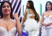 ஜாக்கெட் அணியாமல் மார்க்கமான போஸ் கொடுத்து இளசுகளை வாட்டி வதைத்த ஜான்வி கபூர்!!