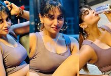 சைட் போஸில் மொத்த அழகையும் காட்டி திணறடித்த ஷிவானி லேட்டஸ்ட் ஹாட் போட்டோஸ்!!