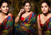 வெண்ணக்கட்டி உடம்ப ராவா காட்டி ரசிக்க வைக்கும் ராஷ்மி கவுதம்!!