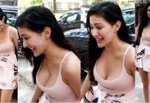 பிதுங்கும் முன்னழகை காட்டி அமைரா தஸ்தூர் வெளியிட்ட ஹாட் போட்டோஸ்!!