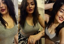 பிதுங்கி வழியும் முன்னழகை காட்டி இளசுகளை மூச்சு முட்ட வைத்த கிரண்!!