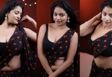 ப்பா முடியலடா சாமீ.. முன்னழகு, இடையழக காட்டி ரசிகர்களை சூடாக்கிய லாவண்யா!!