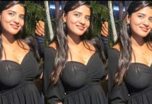 ஒய்யாரமா நிமிர்ந்து நிற்கும் அழகை காட்டி புகைப்படங்களை வெளியிட்ட ஐஸ்வர்யா ராஜேஷ்!!