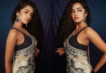 சைடு போஸில் சைசா காட்டி ரசிகர்களை திணறடித்த அனுபமா பரமேஸ்வரன்!!