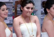 தொடையை முழுசா காட்டி இளசுகளை மூச்சு முட்ட வைத்த அதுல்யா ரவி!!