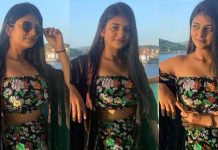 இதுக்கு மேல சின்ன ட்ரெஸ் கிடைக்கலயா? கேப்ரியல்லாவின் லேட்டஸ்ட் ஹாட் போட்டோஸ்!!