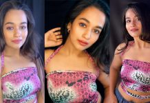 படுகவர்ச்சியான உடையில் கூச்சமில்லாம முன்னழகை தூக்கி காட்டி போஸ் கொடுத்த காவ்யா அறிவுமணி!!