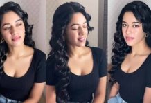 ஜன்னல் வைத்த ஜாக்கெட்டில் கவர்ச்சி காட்டும் மிருணாளினி ரவி ஹாட் போட்டோஸ்!!