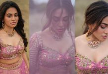 முன்னழகை இறக்கி காட்டி ரசிகர்களை ஜொள்ளுவிட வைத்த பவானி ஸ்ரீயின் ஹாட் கிளிக்ஸ்!!