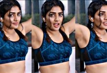 முண்டா பனியனில் முன்னழகை காட்டி போஸ் கொடுத்த ஈஷா ரெப்பா!!