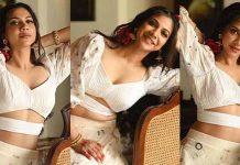 எடுப்பான முன்னழகை நிமிர்த்தி காட்டி ரசிகர்களை சூடேற்றிய மடோனா செபாஸ்டியன்!!