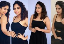 மொத்த அழகும் அங்க தான் இருக்கு.. ரசிகர்களின் கண்களுக்கு கவர்ச்சி விருந்து வைத்த நந்திதா!!