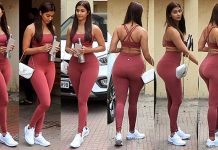 இன்னும் ஒரு இன்ச் தான்.. அதை காட்டி இளசுகளை மயக்கிய பூஜா ஹெக்டே!!