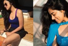 ஐயோ அந்த கேப்ல உசுற வாங்குற.. மப்பும் மந்தாரமுமா போஸ் கொடுத்த சித்தி இத்னானி!!