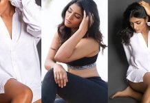 Fanta பாட்டில் மாதிரி இருக்கு… ரசிகர்களின் வாயை பிளக்க வைத்த ஈஷா ரெப்பாவின் ஹாட் கிளிக்ஸ்!!