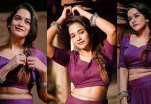 தூக்கலான கவர்ச்சியில் காவ்யா அறிவுமணி வெளியிட்ட புகைப்படங்கள்.. ஜொள்ளுவிடும் ரசிகர்கள்!!