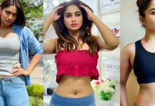 இடுப்பழகை காட்டி இளசுகளை இம்சை பண்ணும் ஷிவானி ஹாட் போட்டோஸ்!!