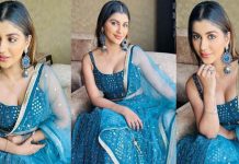 ட்ரான்ஸ்பரென்ட் உடையில் முன்னழகு அப்பட்டமாக தெரிய உச்ச கட்ட கவர்ச்சி காட்டிய யாஷிகா!!