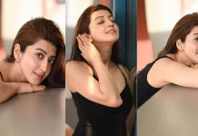 இறுக்கமான பனியனில் சும்மா நச்சுன்னு போஸ் கொடுத்த பிரணிதா சுபாஷ்!!