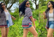 குட்ட ட்ரவுசரில் அழகை காட்டும் சித்தி இத்னானி புகைப்படத்தை பார்த்து திணறிப்போன நெட்டிசன்கள்!!