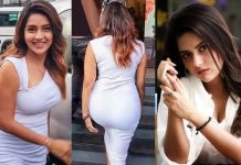 அந்த இடத்த அழகா காட்டும் மஹிமா நம்பியார்.. வாயடைத்துப்போன இளசுகள்!!