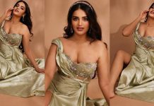 கவர்ச்சியை வாரி இறைத்த நிதி அகர்வால் ஹாட் போட்டோஸ்!!