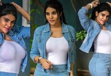 அந்த இடத்தை கும்முனு காட்டி இளசுகளை இம்சை பண்ணும் நிவிஷாவின் ஹாட் கிளிக்ஸ்!!