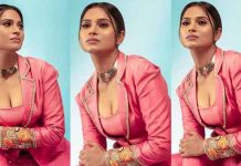 டைட் உடையில் பிதுங்கும் முன்னழகை காட்டி இளசுகளை தவிக்க விடும் ரம்யா பாண்டியன்!!