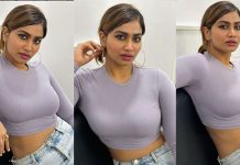 கும்முன்னு போஸ் கொடுத்து இளசுகளை வாயடைக்க வைத்த ஷிவானி!!