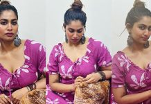 நைட்டியில் பிதுங்கும் முன்னழகை அப்பட்டமாக காட்டி ஹாட்ன போஸ் கொடுத்த ஷிவானி!!