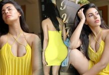 பின்னழகை கும்முனு காட்டி பசங்கள பாடாய்படுத்தும் அமைரா தஸ்தூர்!!