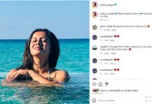 நீச்சல் குளத்தில் அப்படி ஒரு போட்டோ போட்ட தொகுப்பாளினி.. குழம்பிய ரசிகர்கள்!!