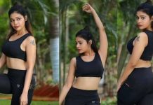 படுமோசமான உடையில் செம சூடான போஸ் கொடுத்த தர்ஷா குப்தா!!