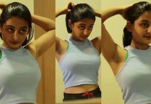 செம போஸ்… கவர்ச்சி போட்டோ வெளியிட்டு இளசுகளை சூடாக்கிய நடிகை எஸ்தர் அனில்!!